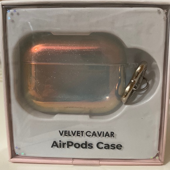 Velvet Caviar Other - Glitter Nebula AirPod Pro case
